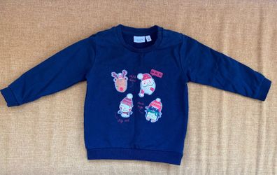 Name it baby Christmas jumper 9-12m