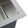 Handmade Kitchen Sink with Faucet Hole Stainless Steel Image 5