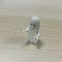 Vintage LEGO Castle Glow-in-the-Dark Ghost Minifigure (1990s)