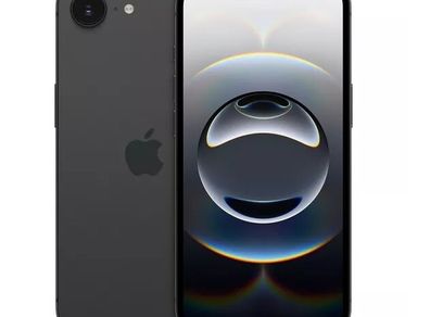 Apple iPhone 16e 128GB black Battery health 99%
