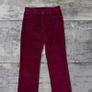 Vintage FUS Burgundy Corduroy Trousers W30 L33 Straight Leg Unisex Fit Image 6