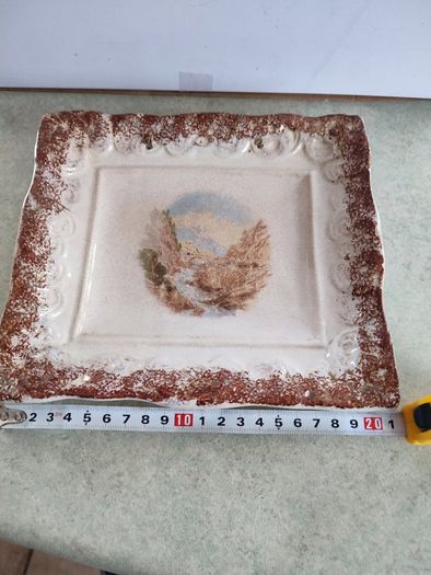 Antique Vintage Wall Bone China Plate