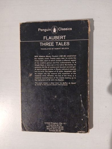 Three Tales by Gustave Flaubert