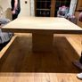 Large Square Stone Dining table Image 6