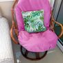 Swivel Rattan Cane Chair Image 2