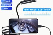 7mm USB Endoscope Camera for Android - Flexible Snake Inspection Tool