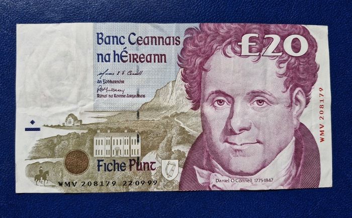 Ireland 1999 20 Pound Daniel O'Connell