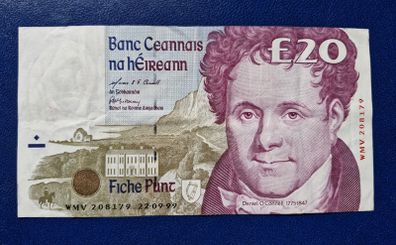 Ireland 1999 20 Pound Daniel O'Connell