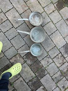 copper pans