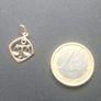 375 9ct gold zodiac Libra pendant Image 2