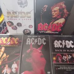 Ac/dc Dvd Collection Bundle Classic Rock Music Heavy Metal Live Concerts Documentaries