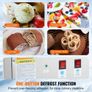 Fried Ice Cream Roll Machine, 11" x 9.5" Stir-Fried Ice Cream Pan, Stainless Steel Rolled Ice Cream Maker with Compressor and 2 Scrapers, for Making Ice Cream, Frozen Yogurt, Ice Cream Rolls Image 3
