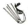 Car Interior 72 LED Strip Lights RGB Remote USB 4PCS RGB Remote Music Control Image 3