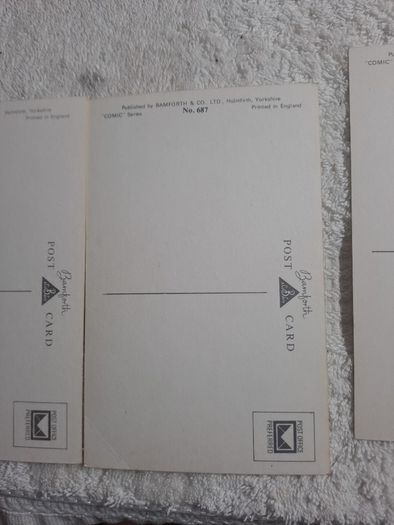 5 Bamforth Doctor saucy postcards (3)