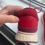 ecco trainers red Image 4