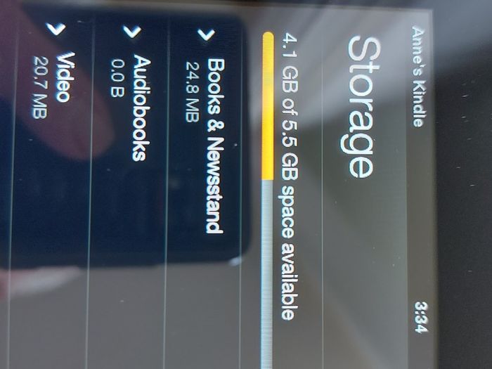 Amazon Kindle, Model D01400, Serial number D026 A0A0 2482 02AQ, in excellent condition