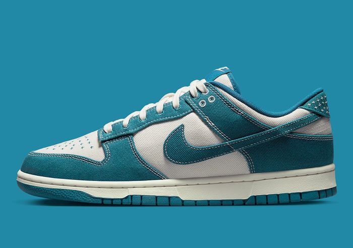 Nike Dunk Low Retro SE Industrial Blue Shasiko Denim UK 11 / US 12 DEADSTOCK