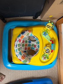 Baby walker and jumpers