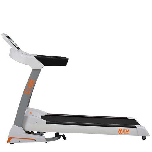 C66 Commercial SMART Treadmill with 1YR Warranty, 3HP Motor 18KM PER HOUR, WiFi Colour Touchscreen Media Player, Watch Netflix, YouTube, etc, Download Any App, Flash Sale