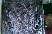 Grey Velvet Top. Size 10