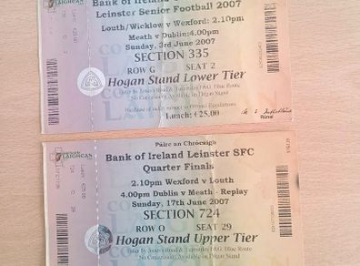 Dublin v Meath 2007 Match Tickets
