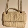 Price drop Primark Quilted Beige Handbag with Gold Chain Image 2