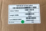 heat shrink tape 12.7mm tsfr-m-2x 12.7mm yellow 100Mtr