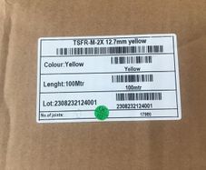 heat shrink tape 12.7mm tsfr-m-2x 12.7mm yellow 100Mtr