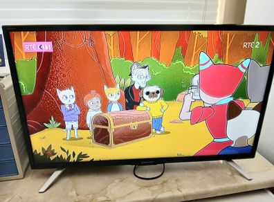 Sharp 32 inch hdmi Saorview tv with dvd built in.