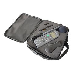 Multi Function Enviroment Meter 4 in 1 Sound Light Humidity Temperature Precision Gold N09AQ Testing Meter
