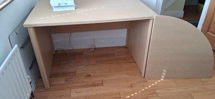 Office desks and cabinet