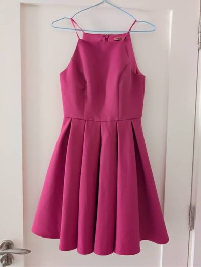 Hot Pink Skater Dress