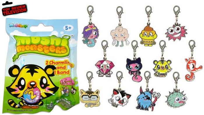 Moshi Monsters Series 2 Charm Bracelet Charmling Random Foil Pack incl 1 bracelt And 2 charmlings Brand New And Sealed Lots in Stock