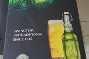 grolsch  framed canvas