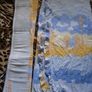 Lovely, good quality Baby Boy Blue Cot Bumper & Curtains Set in great condition Image 2