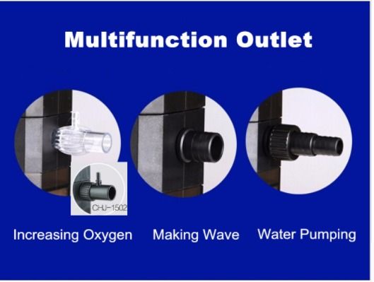 Super 4 In 1 Sunsun Internal Aquarium Filter Pump Fish Tank Multifunction Wave Maker Water Circulation Air Pump Filter
