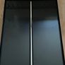 Black Metal Mirror With Jewellery Storage Image 5