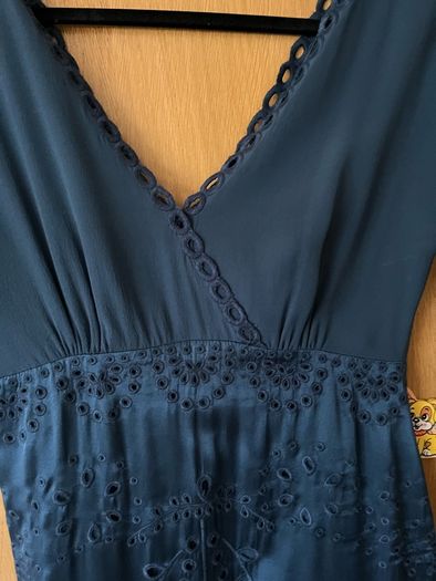 Ghost  cavy silk dress size S /uk 10 , close to new