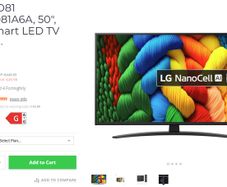 Lg Nano 50'' Tv