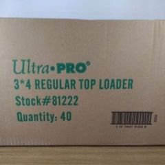 Ultra Pro Regular Toploaders Case (40 x 25 Pack) - Pokemon cards