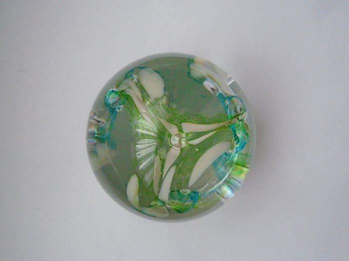 Glass paper weight, Home decor, Paperweight,art glass Coloured glass