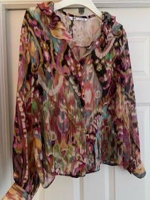 Colourful Zara blouse