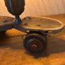Vintage French roller skate table lamp Image 9
