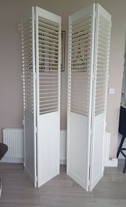 Wardrobe doors/room divider/plantation shutters
