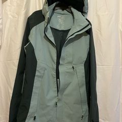 ladies rain jacket waterproof hooded windbreaker