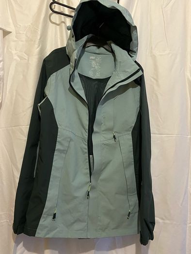 ladies rain jacket waterproof hooded windbreaker