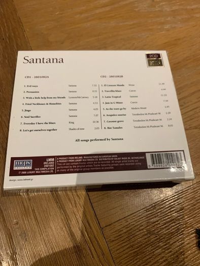 Santana - 2xCD - Evils Ways, Soul Sacrifice, El corazon manda, Travelin Blues