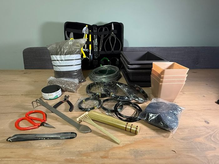 Complete Bonsai Care & Maintenance Bundle  (Professional Tools, Pots & Accessories)
