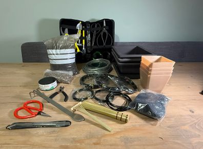 Complete Bonsai Care & Maintenance Bundle  (Professional Tools, Pots & Accessories)