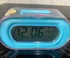 Smiggle light up talking clock